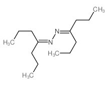 4-Heptanone,2-(1-propylbutylidene)hydrazone Structure