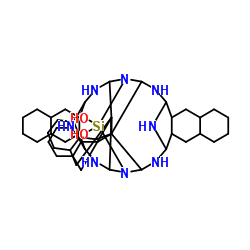 二氢氧化硅2,3-萘醛菁结构式