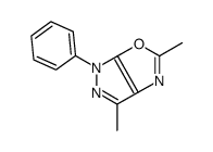 3,5-dimethyl-1-phenylpyrazolo[4,3-d][1,3]oxazole Structure