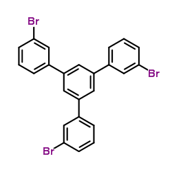 1,3,5-三(3-溴苯基)苯结构式