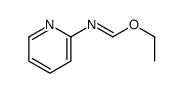 ethyl N-pyridin-2-ylmethanimidate结构式