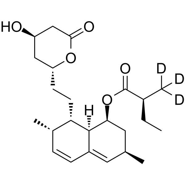 Lovastatin-d3结构式