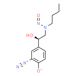 3-diazo-N-nitrosobamethan structure