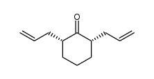 (Z)-2,6-diallyl-1-cyclohexanone结构式