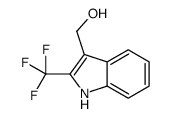 [2-(trifluoromethyl)-1H-indol-3-yl]methanol Structure