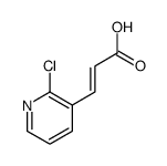 3-(2-CHLORO-3-PYRIDYL)ACRYLIC ACID structure