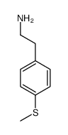 2-(4-(甲基硫代)苯基)乙胺结构式