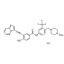 泊那替尼三盐酸盐结构式