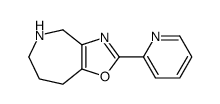 2-(PYRIDIN-2-YL)-5,6,7,8-TETRAHYDRO-4H-OXAZOLO[4,5-C]AZEPINE structure