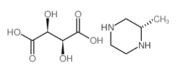 (S)-2-Methylpiperazine tartrate Structure