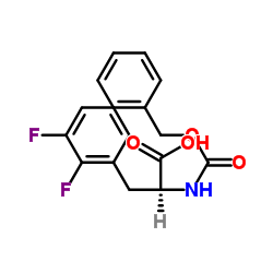 Cbz-2,3-Difluoro-L-Phenylalanine Structure