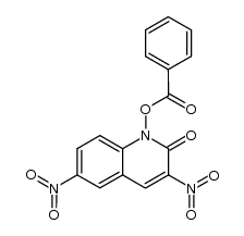 1-benzoyloxy-3,6-dinitro-1H-quinolin-2-one Structure