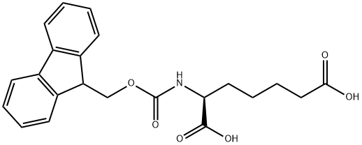 (S)-Fmoc-2-amino-heptanedioic acid structure