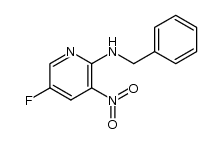 N-benzyl-5-fluoro-3-nitropyridin-2-amine Structure