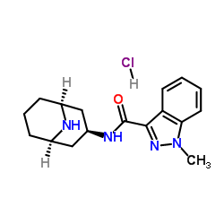 N-[(3-endo)-9-Azabicyclo[3.3.1]non-3-yl]-1-methyl-1H-indazole-3-carboxamide hydrochloride (1:1) picture