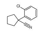 1-(2-chlorophenyl)cyclopentane-1-carbonitrile图片