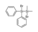 bromo-[bromo(dimethyl)silyl]-diphenylsilane结构式