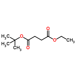 Ethyl 2-methyl-2-propanyl succinate Structure