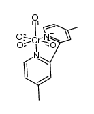 (CO)4Cr(4,4'-dimethyl-2,2'-bipyridine)结构式