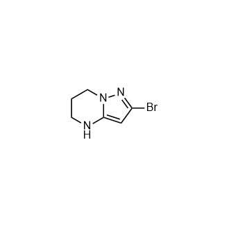 2-Bromo-4,5,6,7-tetrahydropyrazolo[1,5-a]pyrimidine Structure