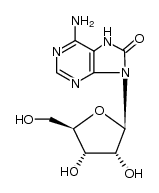 7,8-dihydro-8-oxoadenosine结构式