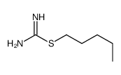 Carbamimidothioic acid S-pentyl ester picture