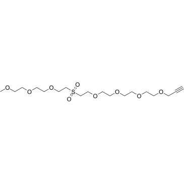 m-PEG3-Sulfone-PEG4-propargyl图片