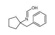 N-(1-benzylcyclopentyl)formamide Structure