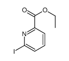 ethyl 6-iodopyridine-2-carboxylate结构式