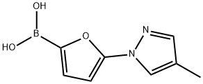 5-(4-Methyl-1H-pyrazol-1-yl)furan-2-boronic acid picture