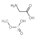 2-aminoacetic acid; hydroxy-methoxy-oxo-phosphanium picture