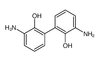 3,3'-Diaminobiphenyl-2,2'-diol结构式