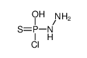 [chloro(hydroxy)phosphinothioyl]hydrazine Structure