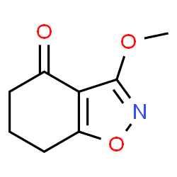 1,2-Benzisoxazol-4(5H)-one,6,7-dihydro-3-methoxy-(9CI) Structure