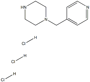 1-(4-PyridinylMethyl)-piperazine 3HCl Structure