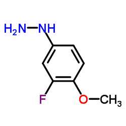 Hydrazine, (3-fluoro-4-methoxyphenyl)- (9CI)结构式