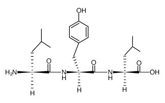 H-Leu-Tyr-Leu-OH Structure