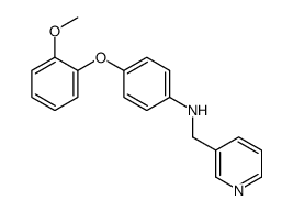 N-[4-(2-甲氧基苯氧基)苯基]-3-吡啶甲胺图片