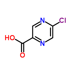 5-Chloropyrazine-2-carboxylic acid Structure