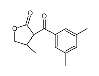 (4S)-3-(3,5-dimethylbenzoyl)-4-methyloxolan-2-one Structure