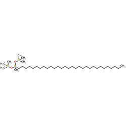 1,1,1,3,5,5,5-Heptamethyl-3-triacontyltrisiloxane结构式