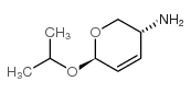 2H-Pyran-3-amine,3,6-dihydro-6-(1-methylethoxy)-,(3R,6R)-(9CI) Structure