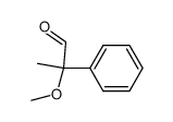 2-Methoxy-2-phenylpropanal Structure