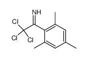 2,2,2-trichloro-1-mesityl-ethanone-imine Structure