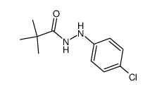 Pivalic acid (4-chlorophenyl)-hydrazide Structure