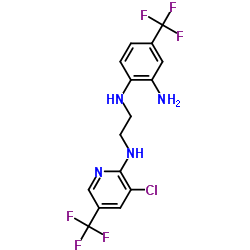 N1-[2-[[3-chloro-5-(trifluoromethyl)-2-pyridyl]amino]ethyl]-4-(trifluoromethyl)benzene-1,2-diamine picture