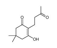 3-hydroxy-5,5-dimethyl-2-(3-oxobutyl)cyclohex-2-en-1-one Structure