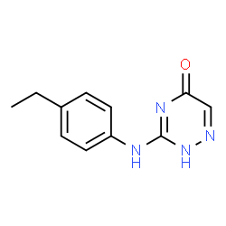 1,2,4-Triazin-5(2H)-one,3-[(4-ethylphenyl)amino]-(9CI) picture