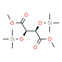 (4R,5R)-2,2,7,7-Tetramethyl-2,7-disila-3,6-dioxaoctane-4,5-dicarboxylic acid dimethyl ester结构式