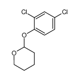 2-(2,4-Dichlorphenoxy)-3,4,5,6-tetrahydro-2H-pyran结构式